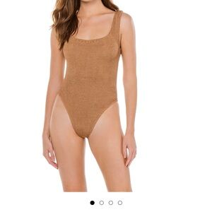 Hunza G square neck one piece